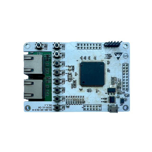 STM32F405RG+AX58100實現EtherCAT低壓低功率BLDC電機控制。可通過PC端主站對從站進行角度和(hé / huò)速度的(de)控制。